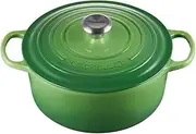 [Le Creuset] Signature Enameled Cast Iron Casserole 26cm Bamboo ss knob