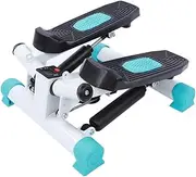 Mini Stepper Gym Exercise Leg Thigh Toning Training Fitness Stair Arm Cord Training Machine Height Adjustable with Lcd Monitor Hydraulic Drive System, Load Capacity 250Lbs