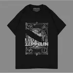 ZEPPELIN LED METAL T 恤/優質西部音樂 DISTRO T 恤