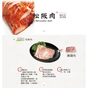 【香草豬】松阪肉 200g(限量)