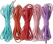 FRCOLOR Elastic Bracelet String 3mm Stretch Cord Hair Strings for Braids Jewelry Beading Cord