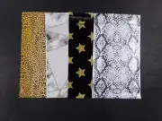 10 - 500 6x9 STARS Snakeskin LEOPARD Marble Poly Mailer Lightweight Shipping Bag