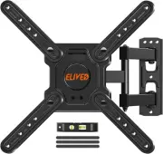 TV Wall Mount for Most 22-50" Tvs Articulating Arms Swivel and Tilt Full Motion