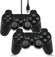 FWTBOOM 2PCS Wireless 2.4G controller,Working 2.4g wireless, compatible with PC and Android phones, Android Pad， TV box, smart TV