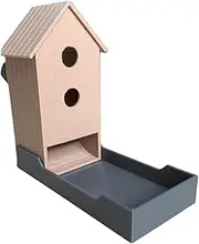 Foldable DND Dice Tower and Tray, 3D-Printing Folding House Dice Rolling Tower for Dragons and Dungeons D&D Tabletop RPG Games