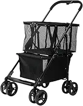 KAIYUEMAOYI Folding Basket Cart Cart Carriage Elegant