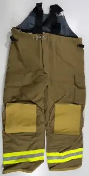 NEW XL FIRE-DEX CHIEFTAIN 32X FIREFIGHTER BUNKER FIRE FIGHTING TURNOUT PANTS XL