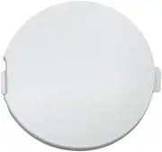 ZUXIM Car Accessories Front Bumper Trailer Cap Tow Hook Cover, for Mazda, CX-3 CX3 DK 2014-2023 Part Number D10J-50-A12A Hitch Eye Guard(1pcs White Left)