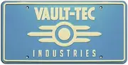 Fallout | Vault-TEC | Metal Stamped License Plate