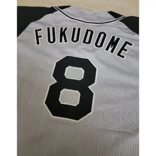 Mizuno 阪神虎 日本職棒 Fukudome美津濃球迷電繡棒球衣