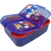 ~ SEGA ~ Sonic the Hedgehog Multi Compartment Lunch Box Container ~