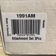 1991AM Genuine OEM Sebo 3 Pc. Vacuum Cleaner Accessory Kit NOS