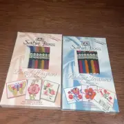 LOT DMC Satin Floss Collection Pack 8.7yd 8/Pkg Radiant Treasures,PASTEL WHISPER
