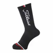 Titleist JAPAN Golf round Socks Regular Length US7-US9 TSMS1697 Black