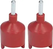 2pcs Fence Insulator Mounting Sleeve Plastic Electronic Fence Installation Tools for Farm Sleeve Tools Accessories