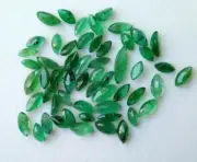 2.5x5-3x6mm Emerald Marquise Cut Stones,(1Ct To 5Ct)