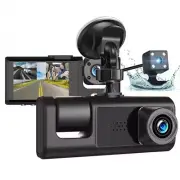 1080P HD Front&internal Camera Dash Cam Dual Lens Car DVR Video Driving Recorder