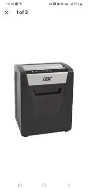 GBC ShredMaster High Security Home Shredder, SM10-06, Micro-Cut, 10 Sheets