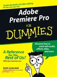 ADOBE PREMIERE PRO FOR DUMMIES