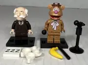 LEGO Muppets Waldorf & Fozzie Bear Minifigure Bundle *SHIPS NOW*