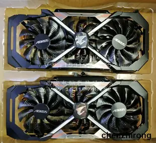 技嘉AORUS GTX 1080 Ti 8G 11G 大彫全新原裝顯卡散熱器6銅管58孔