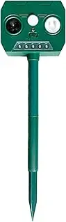 Ultrasonic Solar Animal Repeller - Deer Prevention Device | Waterproof Solar Ultrasonic Animal Repeller for Backyard, Patio, Home, Camping, Porch