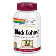 Solaray Black Cohosh Root Extract, 120 Caps (Pack of 1)