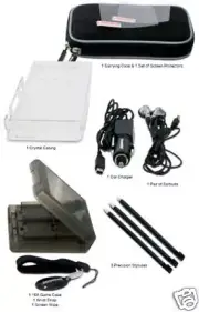 dreamGEAR NINTENDO DSi 10 in 1 STARTER KIT - BLACK