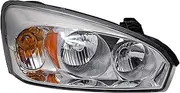 Right Headlight Assembly Passenger Side Compatible with 04-08 Chevrolet Malibu GM2503235