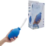 Medical Grade Anal Douche Nozzle Preparation Set Vaginal Bulb Enema Cleaner