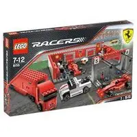 在飛比找蝦皮購物優惠-【樂GO】絕版樂高 LEGO 8155 F1維修站 RACE
