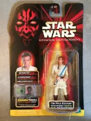 Star Wars Episode 1 Commtech Chip Action Figures - Rare French Speaking Versions