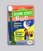 Sesame Street 123 NES - 2"x3" Fridge MAGNET (nintendo retro game