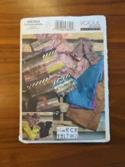NEW Vogue 8703 Fingerless Gloves & Scarves Sewing Pattern One Size UNCUT