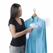 Dual Fabric Steamer Extreme Steam Hand Held White Portable Attachments Garment