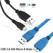 Lot 15CM-3M Micro USB 2.0/3.0 Type-C Charger Cable For Samsung S9 S8 S7 S6 S5 S3
