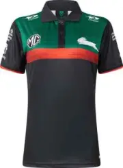 South Sydney Rabbitohs 2025 NRL Kids Players Polo Shirt Sizes 6-14 BNWT