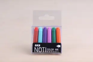 SKB 文明 RC-60 NOTI COLOR INK 淘氣玩色墨水 (6入) (共7款)