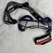 BRINE Dynasty Protective Lacrosse Goggles Sz Adult Navy Blue NEW With Tag