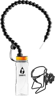 Hands Free Drinking System, Clear Bottle, with Bottle Holder (30 Inch / 76 cm)