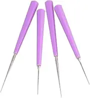 MINAOLULUS 4Pcs Bead Reamer Tool for Jewelry Making Multi Functional Hand Drill for Expanding Beads Gemstones and Pearls Crafting Tool for Beginners