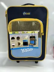 Tupperware Tupperkids 17” Rolling Carry on Bag 3 Pc Set 12” Backpack 8” Travel