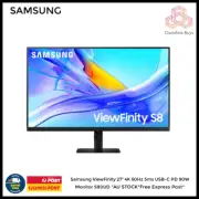 Samsung ViewFinity 27" 4K 60Hz 5ms USB-C PD 90W Monitor S80UD*AU STOCK*Free Expr