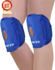 Knee Ice Packs - Reusable Gel Cold Wrap for Pain Relief & Recovery