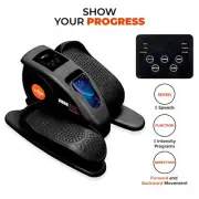 Vibrolegs Sitting Under Desk Elliptical Machine Whisper Quiet Bike Pedal Exercis
