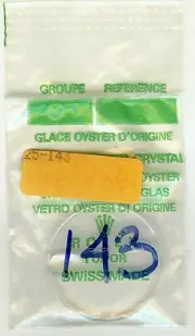 ROLEX FACTORY NEW SEALED CYCLOPE CRYSTAL 25 143