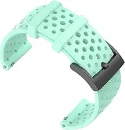 Shieranlee Strap for Suunto 9 Spartan/Suunto 7 Strap, 24 mm Replacement Silicone Watch Strap Sports Watch Straps for Suunto 9/Suunto D5/Suunto Spartan Sport Wrist HR/Suunto 9 Titanium