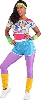 Women's Work It Out 80s Costume