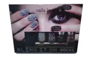 NAILS INC. LONDON BLING IT ON ROCKS. NEW.