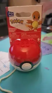 Mega Construx Pokemon Charmander Poke Ball Building Set New
